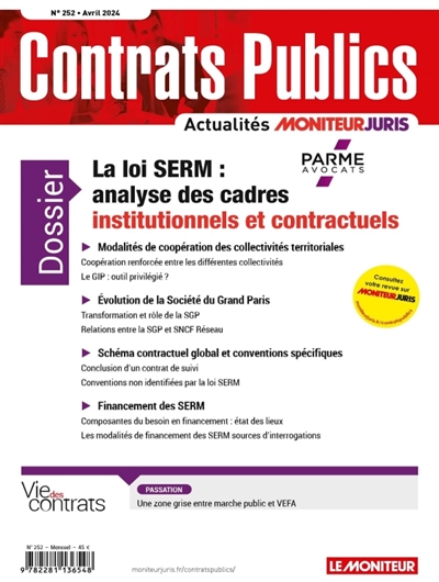 Contrats publics,...