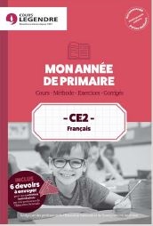 Mon année de primaire, français CE2 : cours, méthodes, exercices, corrigés