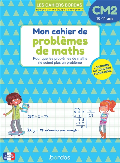 Mon cahier de problèmes de...