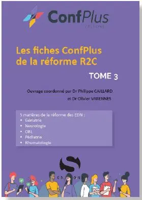 Les fiches Confplus : conformes à la Réforme R2C. Vol. 3