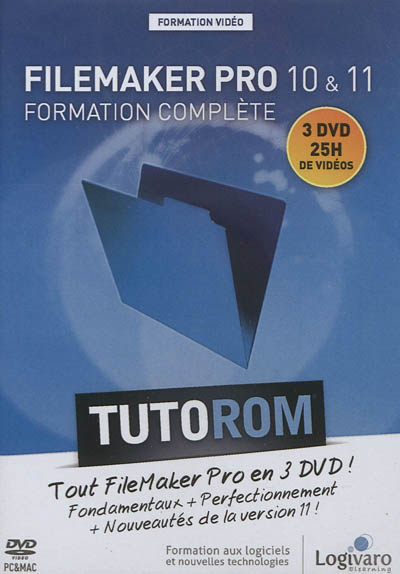 Tutorom FileMaker Pro 10 & 11 : formation complète