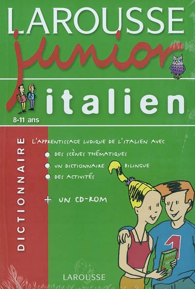 Italien, dictionnaire, 8-11 ans