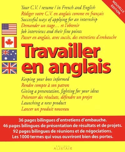 Travailler en anglais