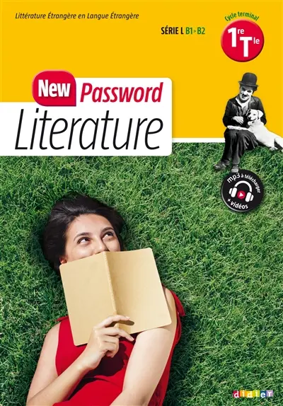 New password literature cycle terminal, 1re, terminale, série L, B1-B2