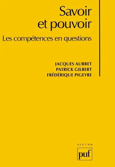Savoir et pouvoir : les compétences en question