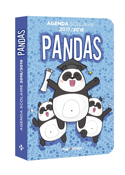 Pandas : agenda scolaire, 2018-2019