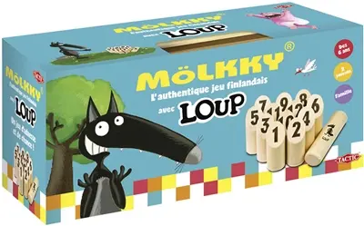 Mölkky : l'authentique jeu finlandais avec Loup