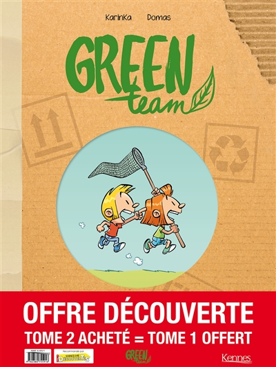 couverture du livre Green team : offre découverte : tome 2 acheté = tome 1 offert