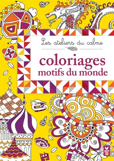 Coloriages motifs du monde
