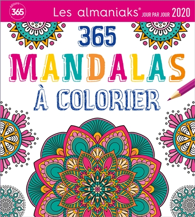 365 mandalas à colorier 2020