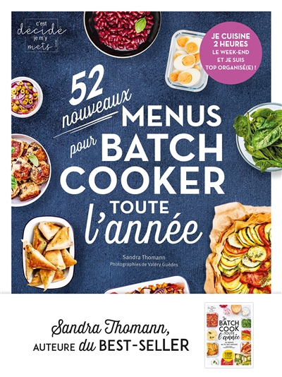 52 nouveaux menus pour batch cooker toute l'année