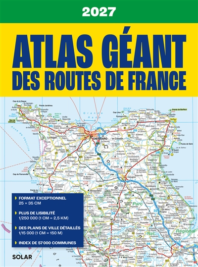 Atlas géant des routes de...