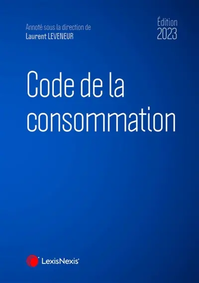 Code de la consommation 2022