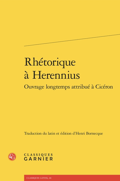 Rhétorique à Herennius