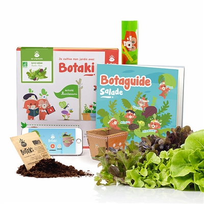 Je cultive mon jardin avec Botaki : kit d'activité : semis salade mesclun niçois