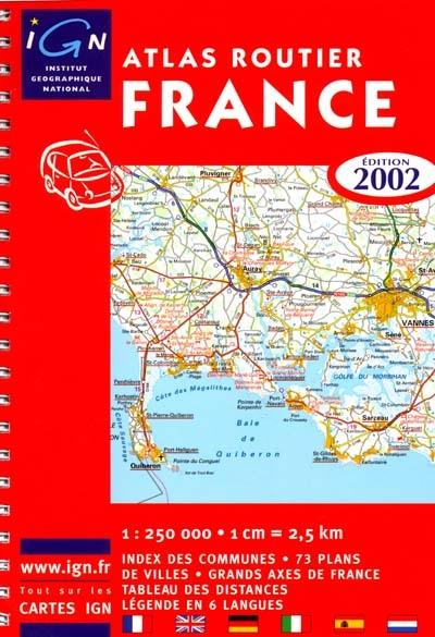*FRANCE ATLAS ROUTIER 2002*
