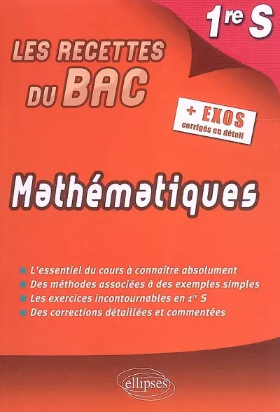 Mathématiques première S