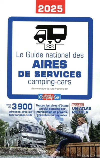 Le guide national des aires de services camping-cars 2025