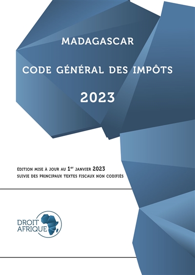 Madagascar : Code général...