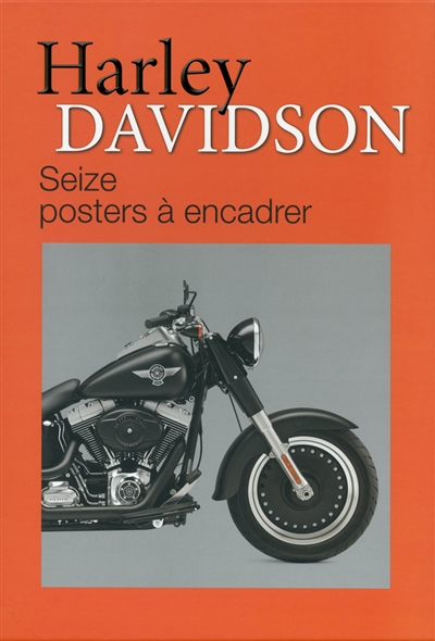 Harley Davidson : seize posters à encadrer