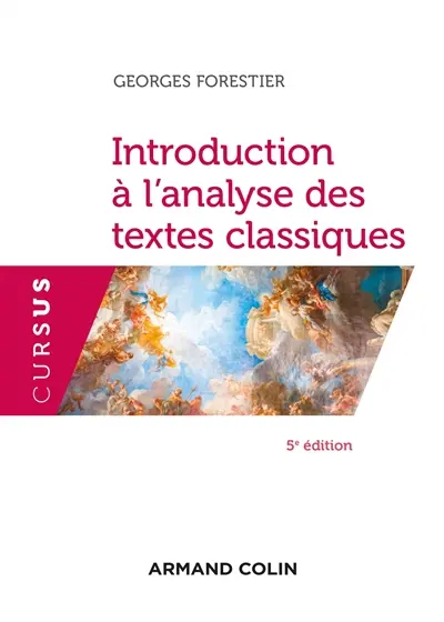 Introduction à l'analyse des textes classiques