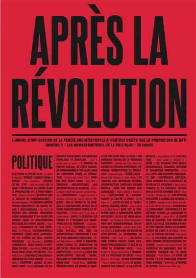 Après la révolution, n° 2. Politique