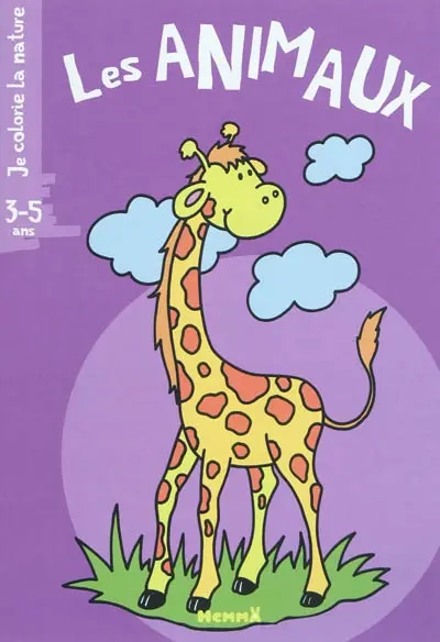 Les animaux, 3-5 ans : girafe