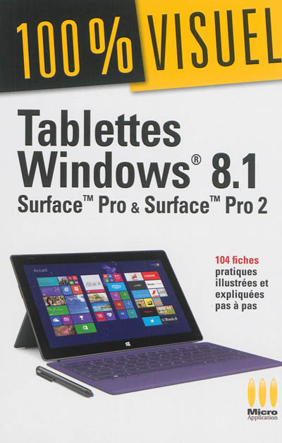 tablettes windows 8.1 : surface pro & surface pro 2