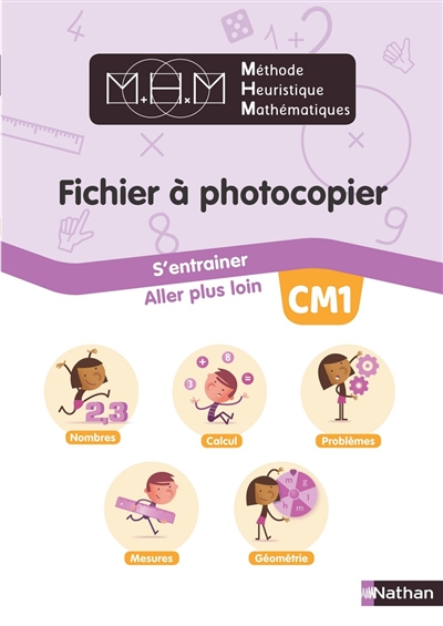 Méthode Heuristique Mathématiques Fichier à photocopier CM1