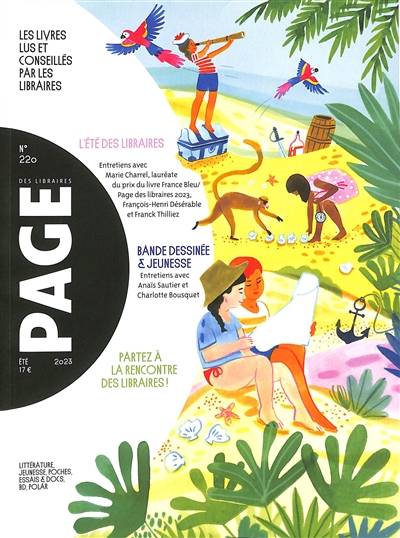 Page des libraires, n° 220. L'été des libraires
