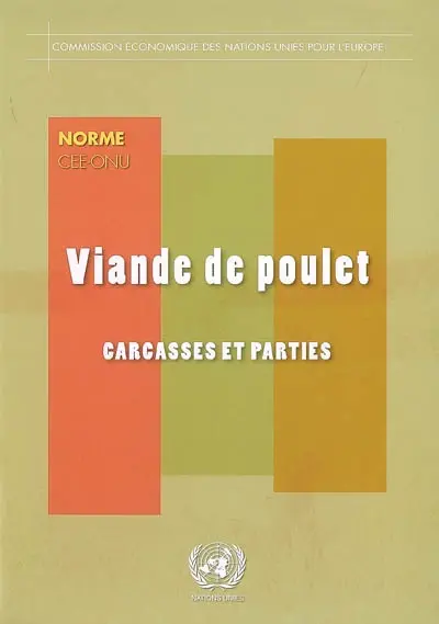 Viande de poulet, carcasse et parties