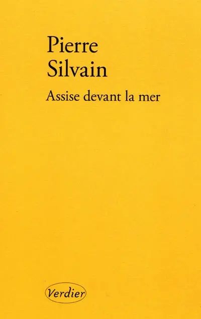 Assise devant la mer