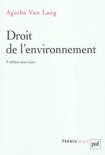 Droit de l'environnement