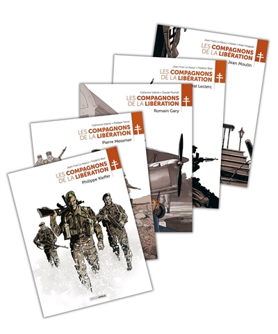 Les compagnons de la Libération : pack 5 volumes