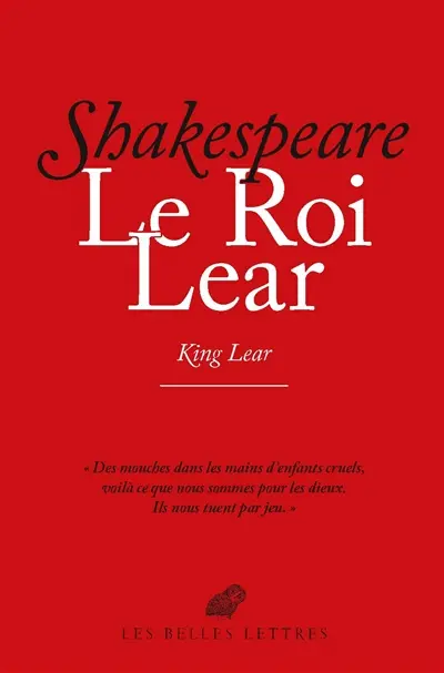 Le roi Lear. King Lear Le roi Lear. King Lear