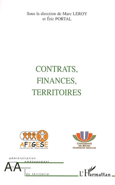 Contrats, finances, territoires