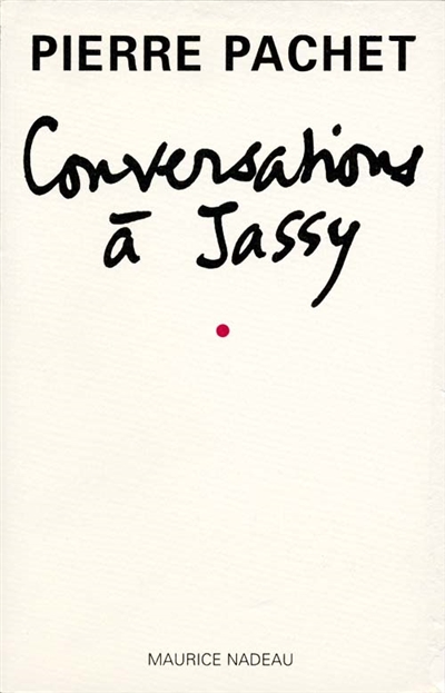 Conversations à Jassy