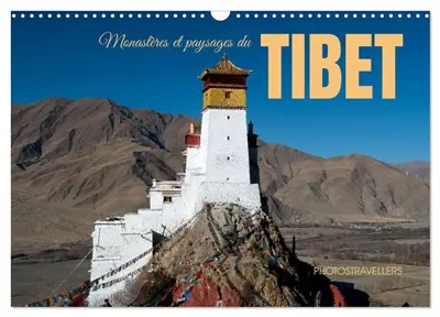 Monastères et paysages du Tibet (Calendrier mural 2027 DIN A3 vertical), CALVENDO calendrier mensuel : Un lieu pour redécouvrir la spiritualité