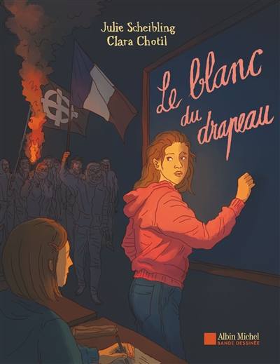 Le blanc du drapeau