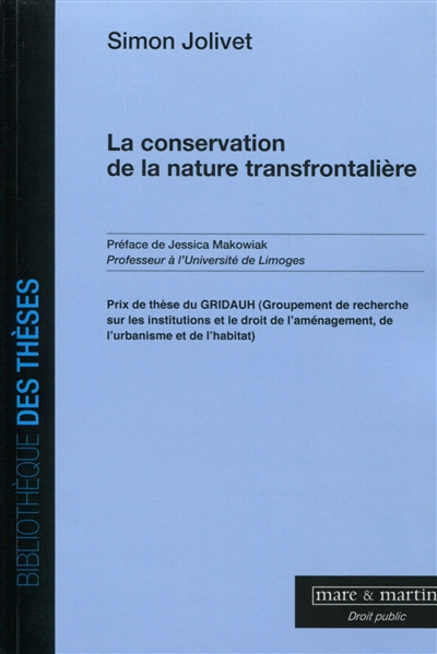 La conservation de la nature transfrontalière