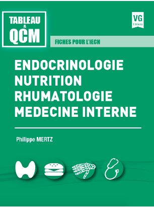 Endocrinologie, nutrition, rhumatologie, médecine interne : fiches pour l'iECN
