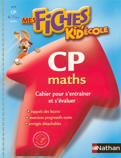 Maths CP : cahier d'exercices