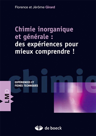 Chimie inorganique et...