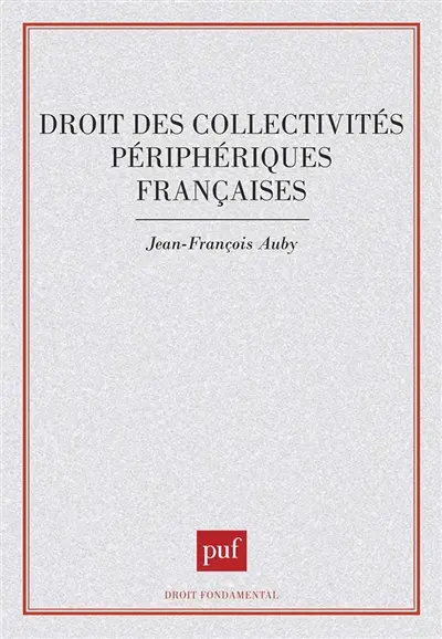 Droit des collectivités périphériques françaises