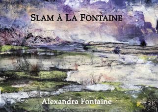 Slam à la fontaine : peintures, monotypes, sculptures