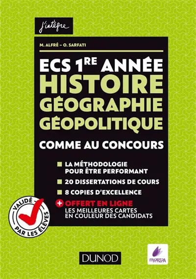 Histoire, géographie, géopolitique : ECS 1re année : comme au concours !