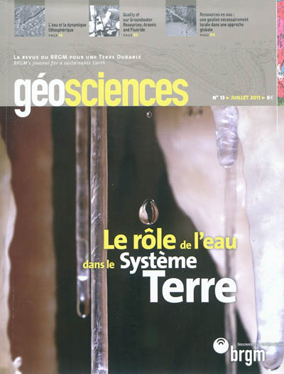 géosciences, n° 13. le rôle de l'eau dans le système terre