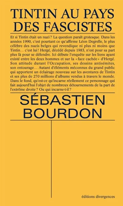 Tintin au pays des fascistes Tintin au pays des fascistes