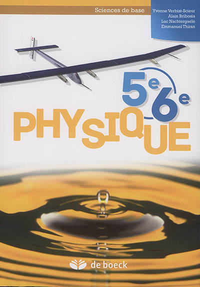 Physique 5e-6e : sciences de base