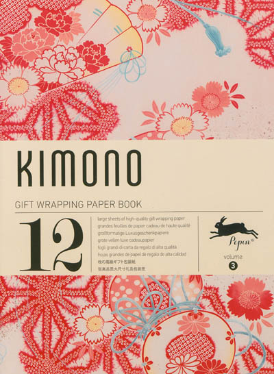 Gift wrapping paper book. Vol. 3. Kimono